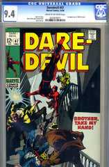 Daredevil #47   CGC graded 9.4 - SOLD!