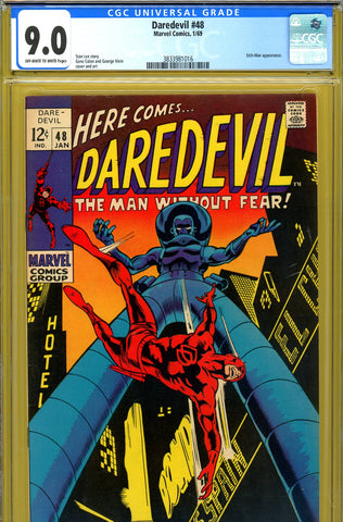 Daredevil #048 CGC graded 9.0 - Stilt-Man cover/story - SOLD!