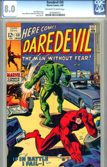 Daredevil #50  CGC graded 8.0 - SOLD!