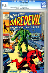 Daredevil #50 CGC graded 9.6 SOLD!