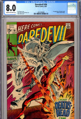Daredevil #56 CGC graded 8.0 - first Death's-Head