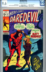 Daredevil #57  CGC graded 9.6 -  SOLD!