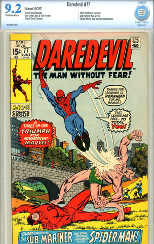 Daredevil #77   CBCS graded 9.2 SOLD!
