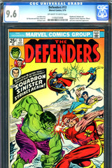 Defenders #13 CGC graded 9.6 - battle cover - SOLD!