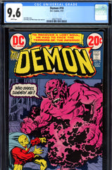 Demon #10 CGC graded 9.6 - white pages
