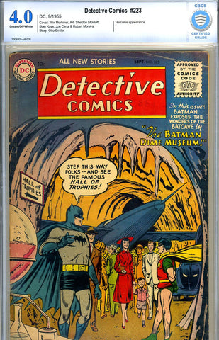 Detective Comics #223   CBCS graded 4.0 - SOLD!