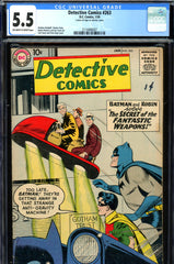 Detective Comics #263 CGC graded 5.5  Curt Swan cover (1959) SOLD!