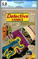 Detective Comics #268 CGC graded 5.0 Manhunter origin - SOLD!