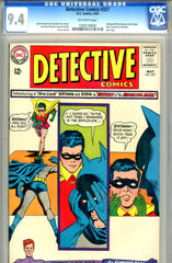 Detective Comics #327  CGC graded 9.4  first "New Look" Batman and costume