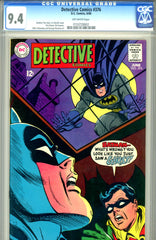 Detective Comics #376 CGC graded 9.4  second highest graded -SOLD!