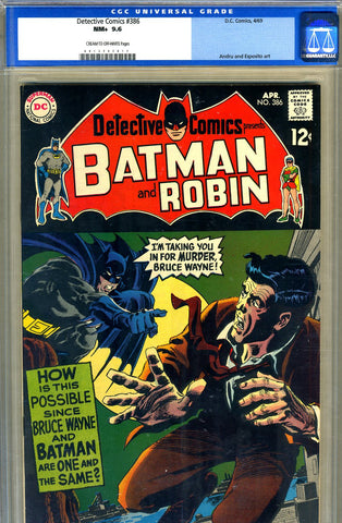 Detective Comics #386   CGC graded 9.6 - SOLD!