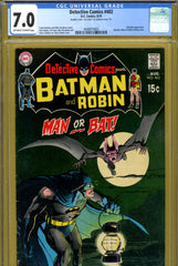 Detective Comics #402 CGC graded 7.0 -DOUBLE COVER- 2nd Man-Bat - SOLD!