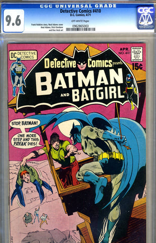 Detective Comics #410   CGC graded 9.6 - SOLD