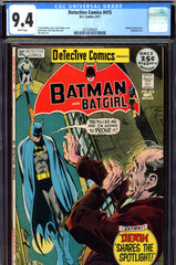 Detective Comics #415 CGC graded 9.4 Neal Adams cover - SOLD!