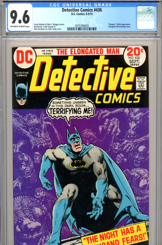 Detective Comics #436 CGC graded 9.6 "Shotgun Smith" appearance - SOLD!