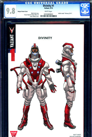Divinity #1 CGC graded 9.8 - HIGHEST GRADED - Design Variant - SOLD!