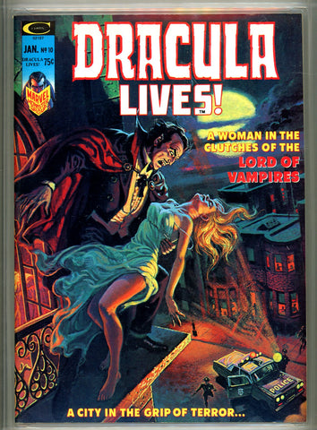 Dracula Lives #10 CGC graded 9.6  SOLD!