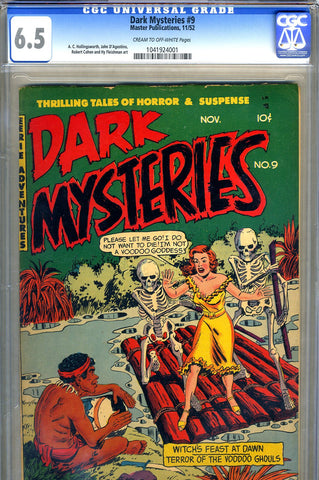 Dark Mysteries #9   CGC graded 6.5 - SOLD!