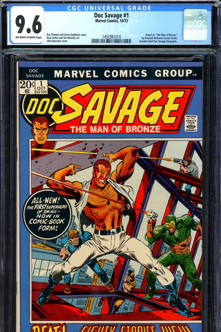 Doc Savage #01 CGC graded 9.6 - John Buscema cover SOLD!