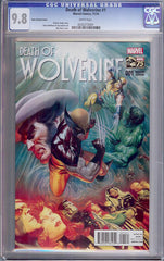 Death of Wolverine #1  CGC graded 9.8 - Ross Cover - HIGHEST GRADED - SOLD!
