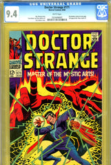 Doctor Strange #171 CGC graded 9.4 - full page ad for Silver Surfer #1