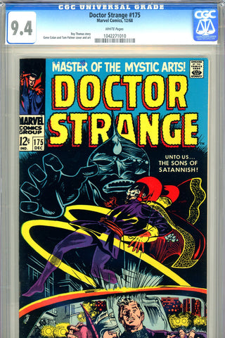 Doctor Strange #175 CGC graded 9.4 scarce in high grades - SOLD!