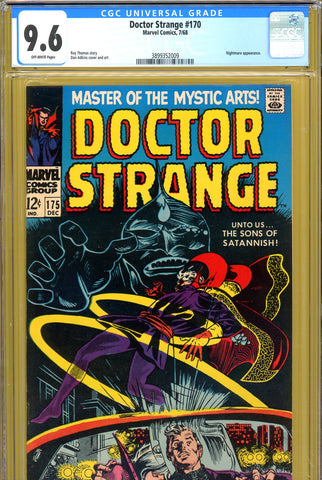 Doctor Strange #175 CGC graded 9.6 HIGHEST GRADED none in 9.8 or better