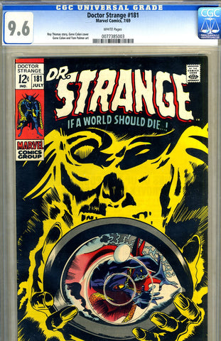Doctor Strange #181   CGC graded 9.6 - SOLD!