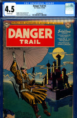 Danger Trail #2 CGC graded 4.5 - Infantino art and cover