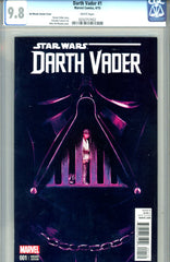 Darth Vader #1  CGC graded 9.8 - Del Mundo Variant Cover - HG - SOLD!