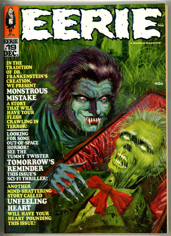 Eerie #019 CGC graded 9.6 - HIGHEST GRADED SOLD!