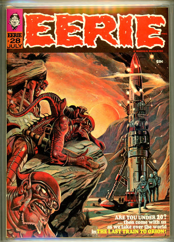 Eerie #28 CGC graded 9.4 - SOLD!