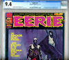 Eerie #058 CGC graded 9.4 white pages SOLD!