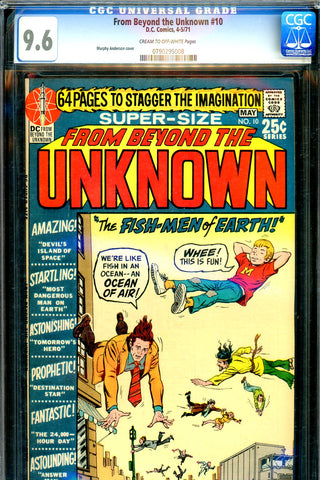 From Beyond the Unknown #10 CGC graded 9.6 - SOLD!