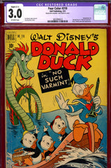 Four Color #318 CGC graded 3.0 - Donald Duck #1