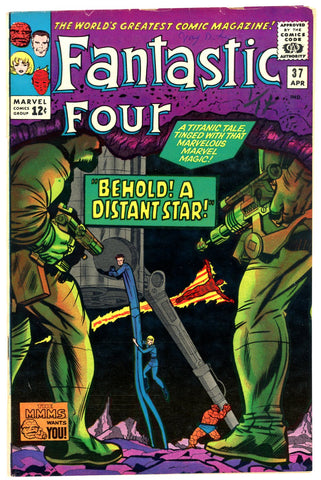 Fantastic Four #037  VERY GOOD 1965