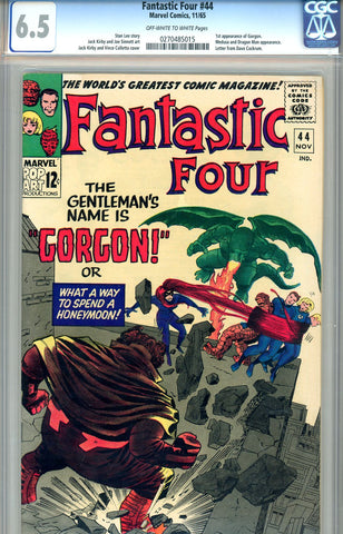 Fantastic Four #044  CGC graded 6.5 SOLD!
