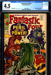 Fantastic Four #60 CGC graded 4.5 - Doctor Doom cover/story