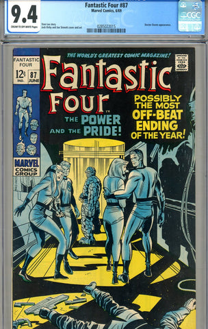 Fantastic Four #087   CGC graded 9.4 - SOLD!