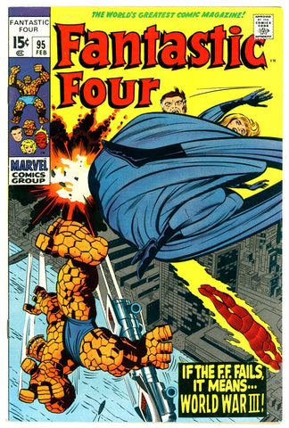 Fantastic Four #095 VERY FINE+  1970