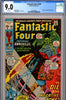 Fantastic Four #109 CGC graded 9.0 white pages - SOLD!