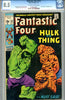 Fantastic Four #112 CGC graded 8.5  Hulk vs Thing battle SOLD!