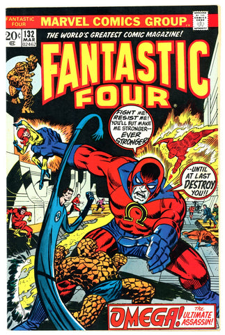 Fantastic Four #132   VERY FINE   1973