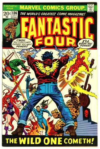 Fantastic Four #136 VERY FINE+  1973