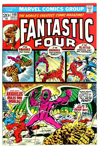 Fantastic Four #140   VERY FINE   1973