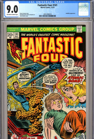 Fantastic Four #141 CGC graded 9.0 John Romita cover SOLD!