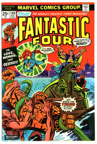 Fantastic Four #149 VF/NEAR MINT  .1974