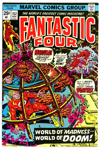 Fantastic Four #152 NEAR MINT-   1974