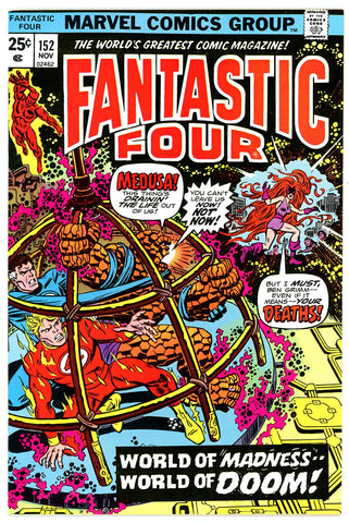 Fantastic Four #152   VERY FINE+   1974