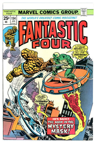 Fantastic Four #154  VF/NEAR MINT   1975
